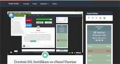 Desktop Screenshot of erdemarslan.com